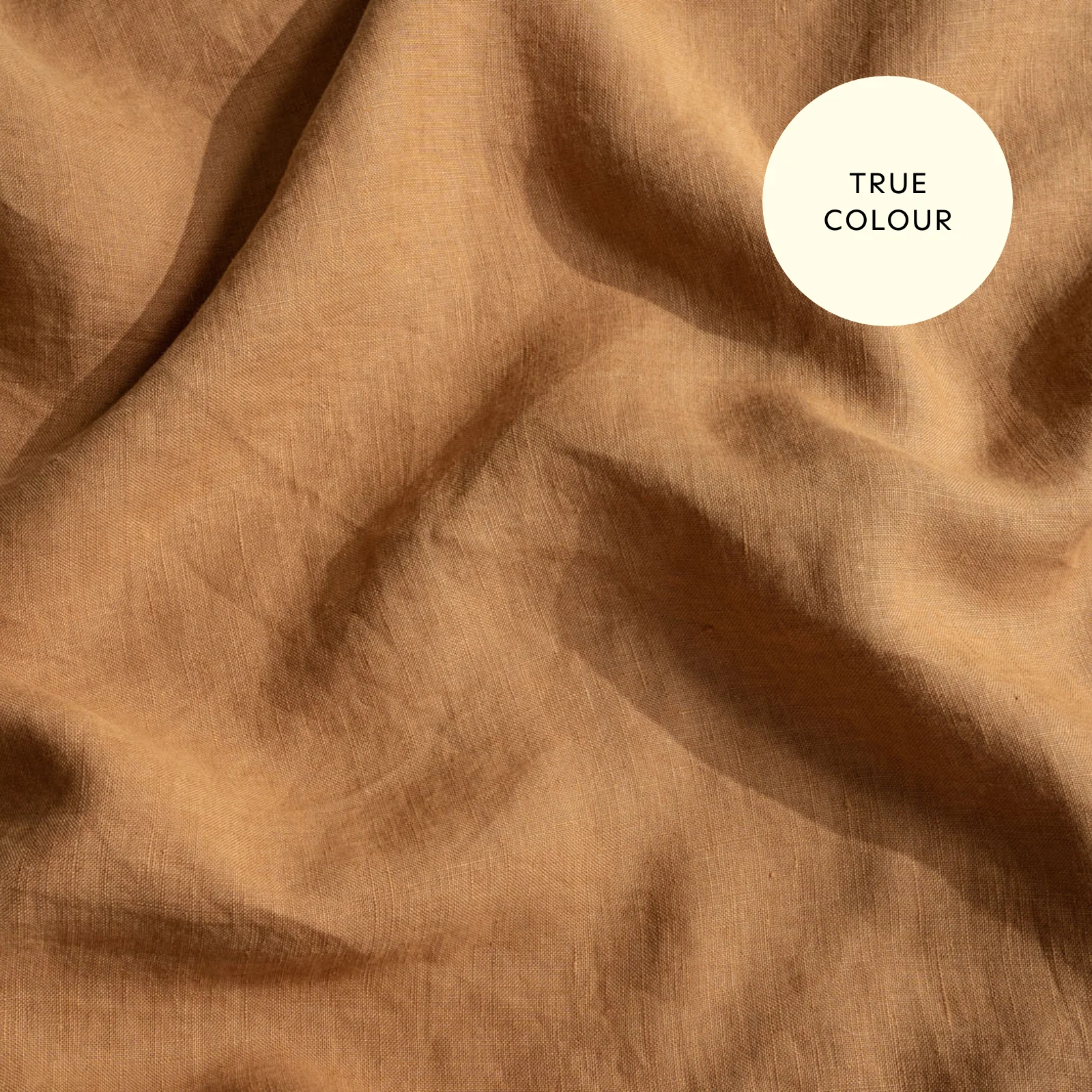 French Flax Linen Double Sided Quilt Cover in Creme/Sandalwood - Image 11