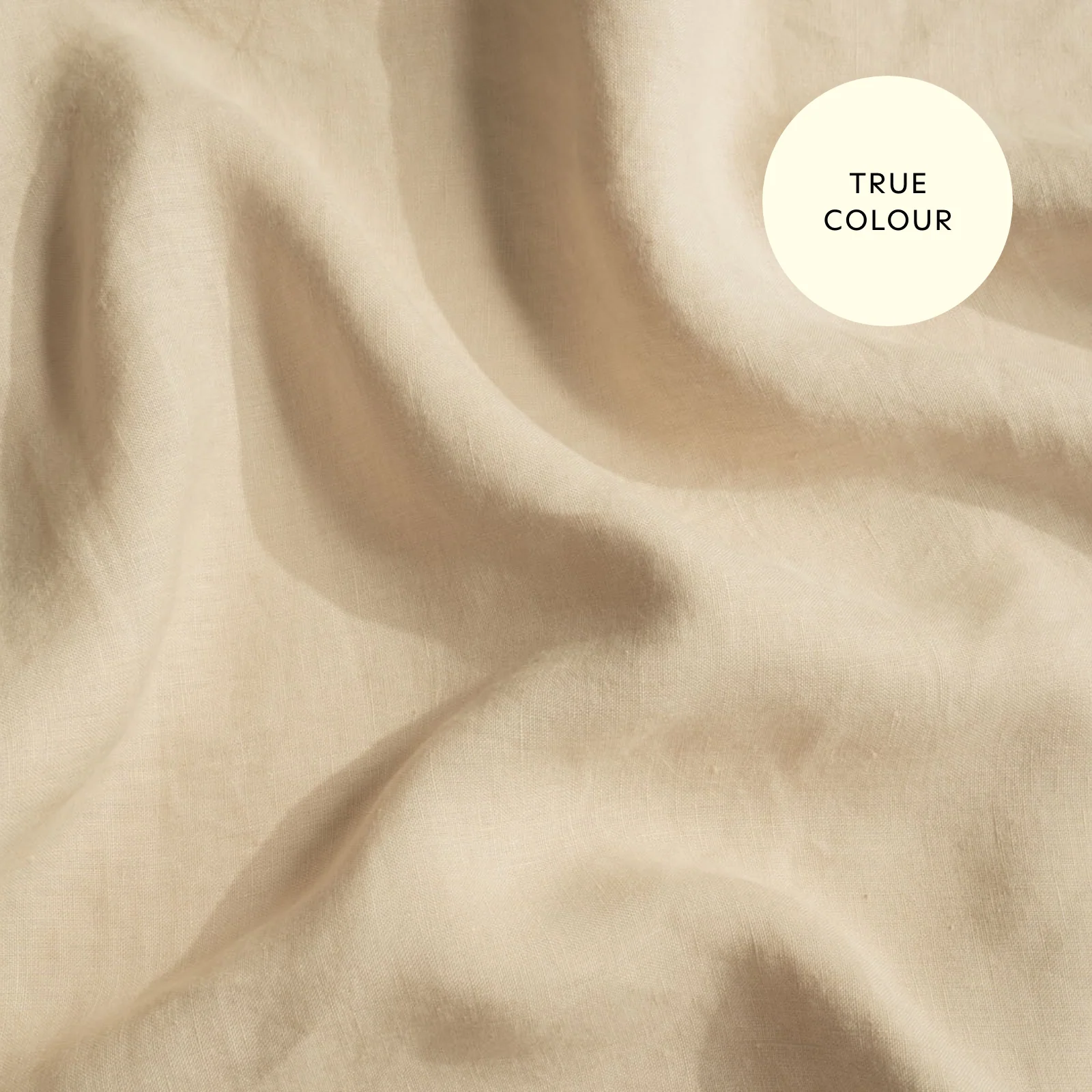 French Flax Linen Double Sided Quilt Cover Set in Creme/Sandalwood - Image 14