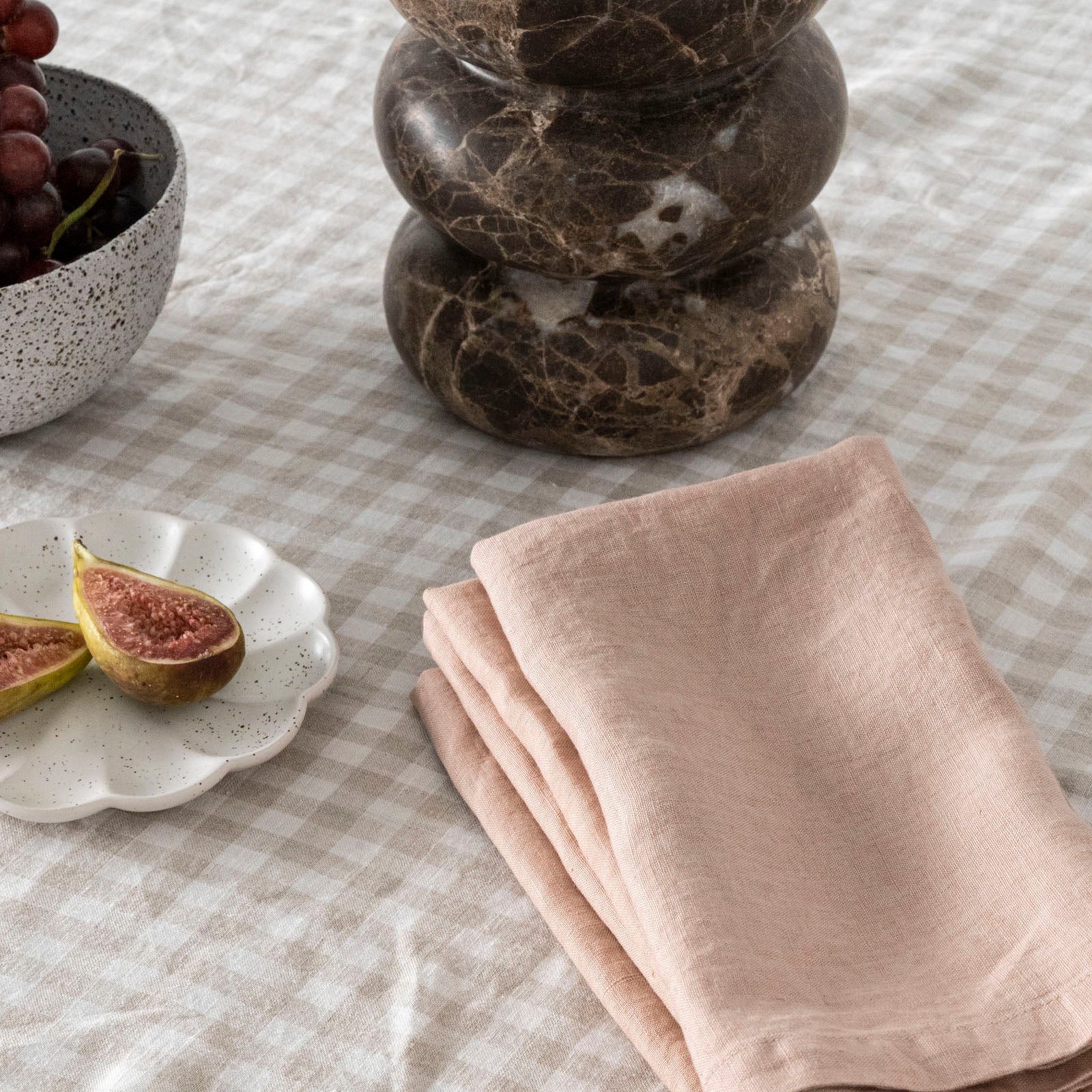 French Flax Linen Napkin (Set Of 4) in Clay - Image 7