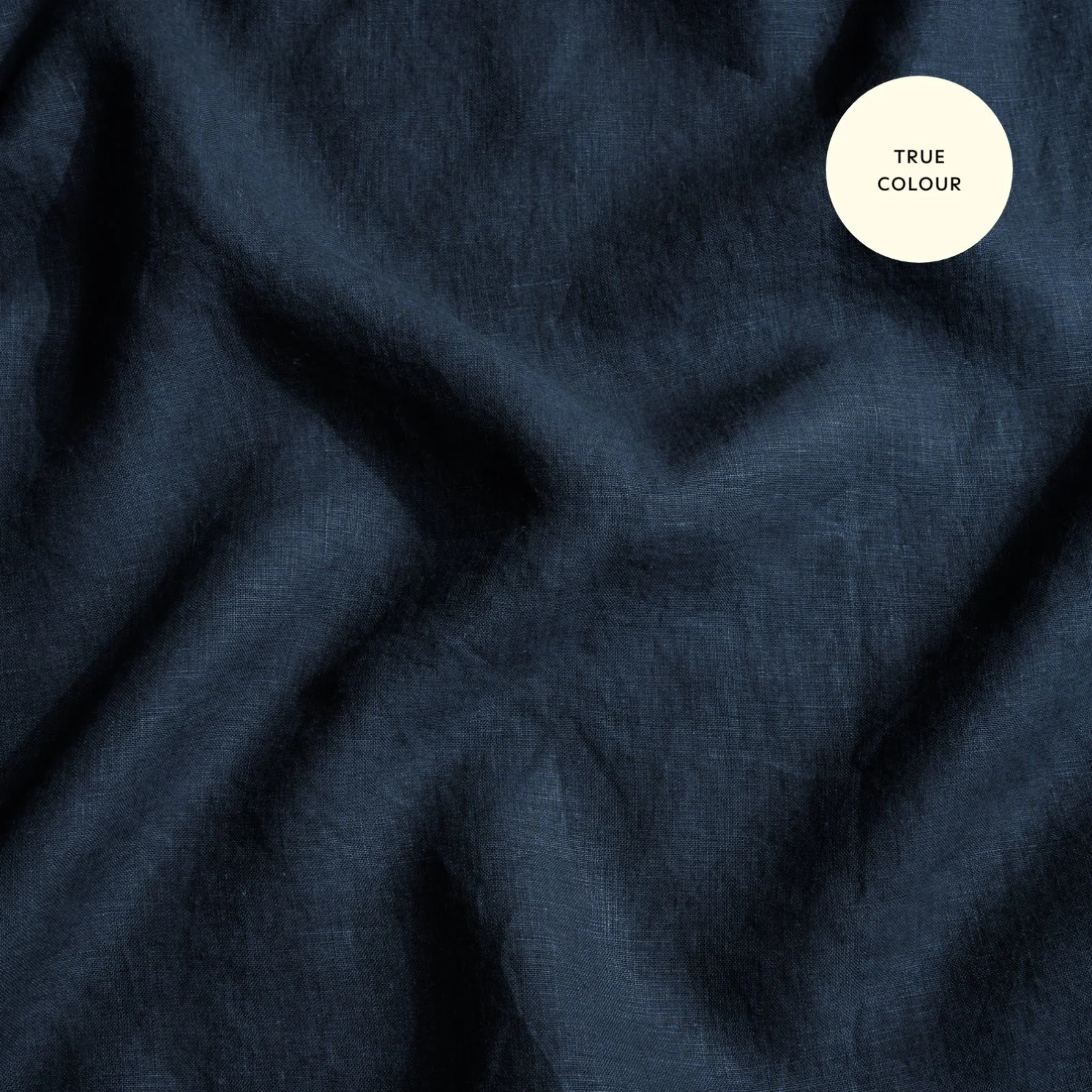 French Flax Linen Pillowcase Set in Indigo - Image 11
