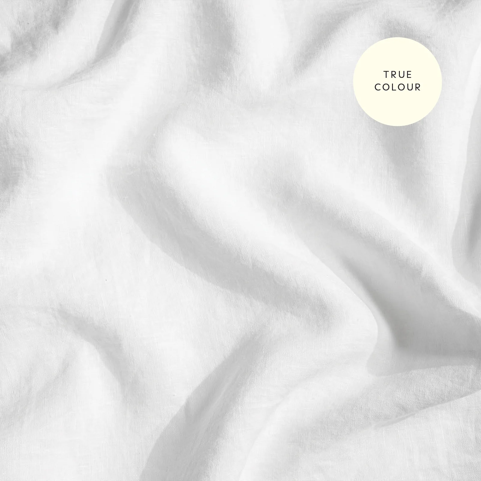 French Flax Linen Quilt Cover in White - Image 11
