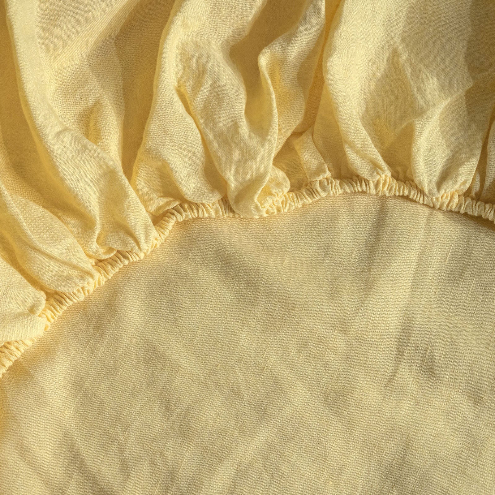 French Flax Linen Sheet Set in Daisy - Image 7