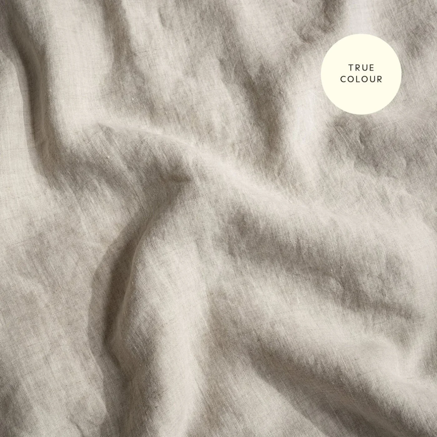 French Flax Linen Valance in Natural - Image 4
